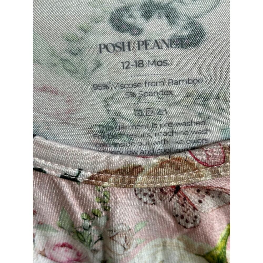 POSH PEANUT FRANCESCA LONG SLEEVE TWIRL SIZE 12/18 MONTHS NWT Harder to find - Picture 3 of 3